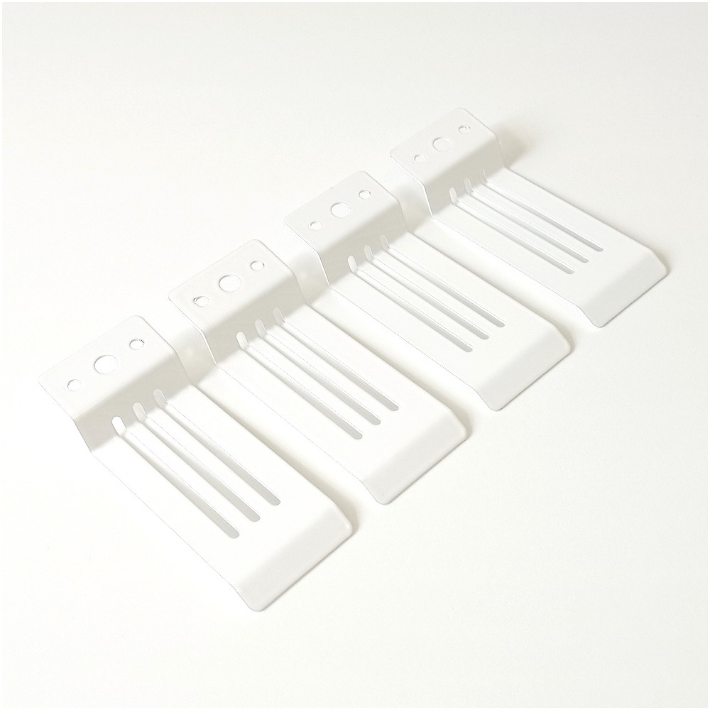 ДЕРЖАТЕЛИ KM-4Б БЕЛЫЕ ДЛЯ ФИКСАЦИИ И КРЕПЛЕНИЯ ПРОВОДОВ 1