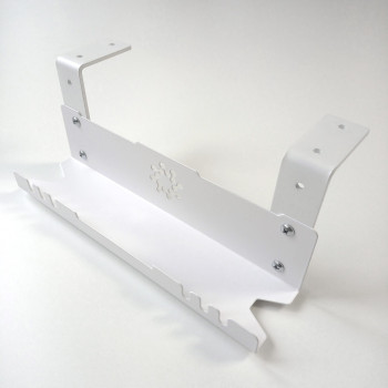 КАБЕЛЬ-КАНАЛ КМ-250-2Б НА КРОНШТЕЙНАХ ДЛЯ РОЗЕТОЧНЫХ БЛОКОВ И МОБИЛЬНЫХ УСТРОЙСТВ БЕЛЫЙ 2