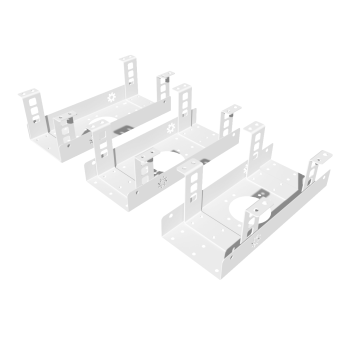 КАБЕЛЬ-КАНАЛ МОДУЛЬНОЙ СИСТЕМЫ КМП-300-2Б БЕЛЫЙ МЕТАЛЛИЧЕСКИЙ 4