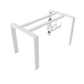 КАБЕЛЬ-КАНАЛ МОДУЛЬНОЙ СИСТЕМЫ КМП-300-2Б БЕЛЫЙ МЕТАЛЛИЧЕСКИЙ 3