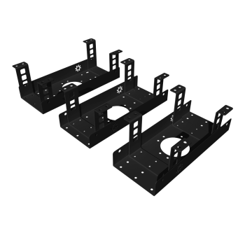 КАБЕЛЬ-КАНАЛ МОДУЛЬНОЙ СИСТЕМЫ КМП-300-2Ч ЧЁРНЫЙ МЕТАЛЛИЧЕСКИЙ 4