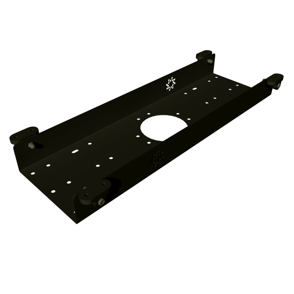 КАБЕЛЬ-КАНАЛ МОДУЛЬНОЙ СИСТЕМЫ КМП-400-1Ч ЧЁРНЫЙ МЕТАЛЛИЧЕСКИЙ 1