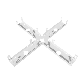 КАБЕЛЬ-КАНАЛ МОДУЛЬНОЙ СИСТЕМЫ КМП-200-1Б БЕЛЫЙ МЕТАЛЛИЧЕСКИЙ 6