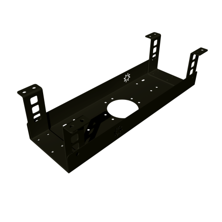 КАБЕЛЬ-КАНАЛ МОДУЛЬНОЙ СИСТЕМЫ КМП-400-2Ч ЧЁРНЫЙ МЕТАЛЛИЧЕСКИЙ 1