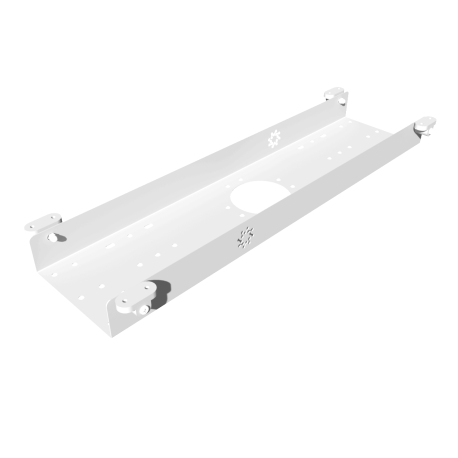 КАБЕЛЬ-КАНАЛ 500 ММ МОДУЛЬНОЙ СИСТЕМЫ КМП-500-1Б БЕЛЫЙ МЕТАЛЛИЧЕСКИЙ 1