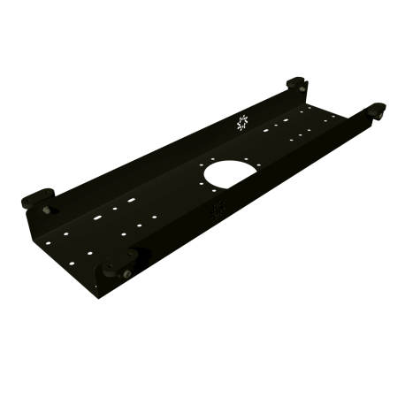 КАБЕЛЬ-КАНАЛ 500 ММ МОДУЛЬНОЙ СИСТЕМЫ КМП-500-1Ч ЧЁРНЫЙ МЕТАЛЛИЧЕСКИЙ 1