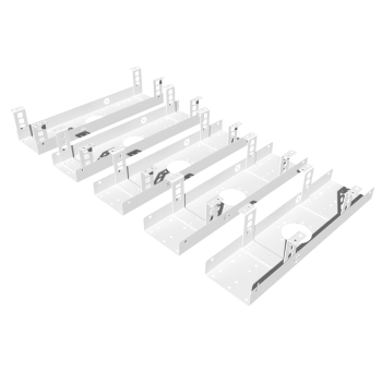 КАБЕЛЬ-КАНАЛ 500 ММ МОДУЛЬНОЙ СИСТЕМЫ КМП-500-2Б БЕЛЫЙ МЕТАЛЛИЧЕСКИЙ 5