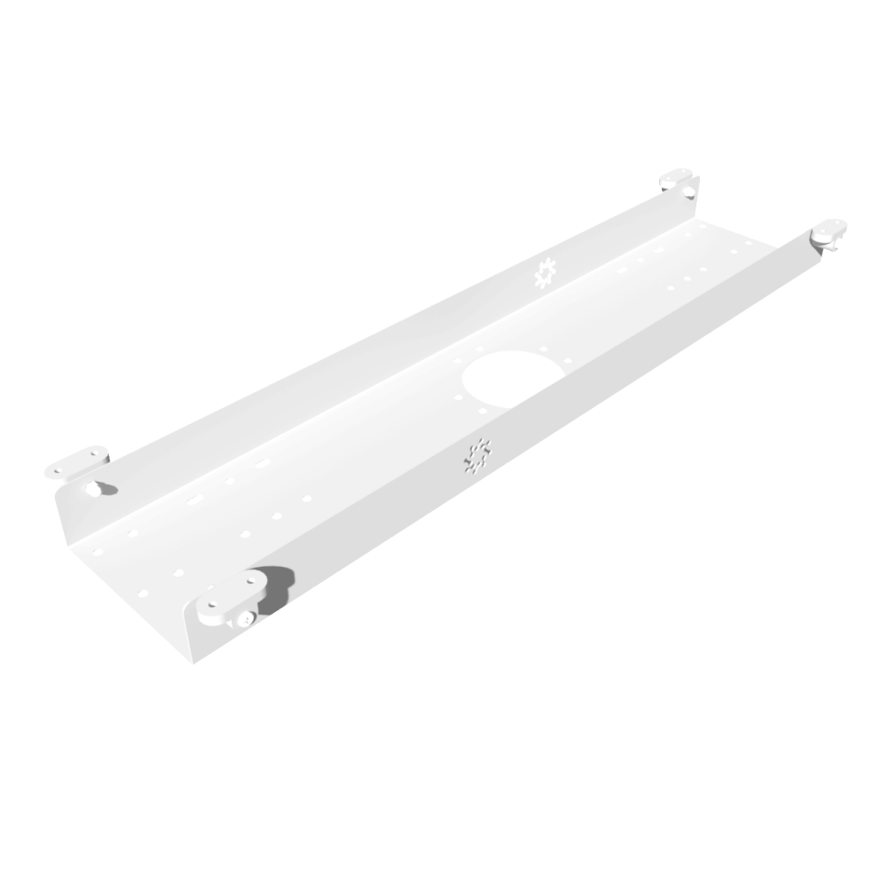 КАБЕЛЬ-КАНАЛ 600 ММ МОДУЛЬНОЙ СИСТЕМЫ КМП-600-1Б БЕЛЫЙ МЕТАЛЛИЧЕСКИЙ 1