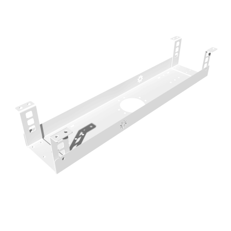 КАБЕЛЬ-КАНАЛ 600 ММ МОДУЛЬНОЙ СИСТЕМЫ КМП-600-2Б БЕЛЫЙ МЕТАЛЛИЧЕСКИЙ 1