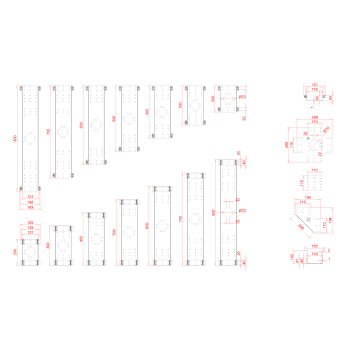 КАБЕЛЬ-КАНАЛ МОДУЛЬНОЙ СИСТЕМЫ КМП-200-1Ч ЧЁРНЫЙ МЕТАЛЛИЧЕСКИЙ 2