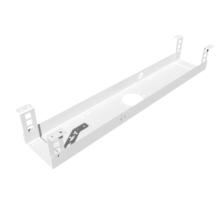 КАБЕЛЬ-КАНАЛ 700 ММ МОДУЛЬНОЙ СИСТЕМЫ КМП-700-2Б БЕЛЫЙ МЕТАЛЛИЧЕСКИЙ 1