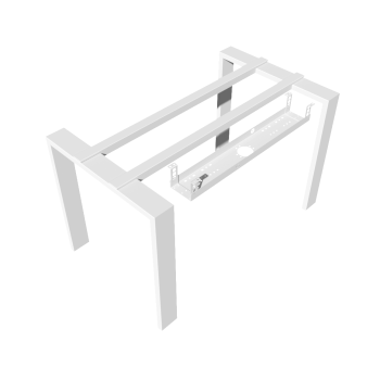 КАБЕЛЬ-КАНАЛ 800 ММ МОДУЛЬНОЙ СИСТЕМЫ КМП-800-2Б БЕЛЫЙ МЕТАЛЛИЧЕСКИЙ 4