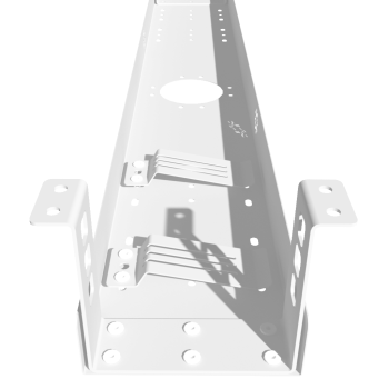 КРОНШТЕЙНЫ КМ-4Б (КМП) БЕЛЫЕ ДЛЯ МОДУЛЬНОЙ СИСТЕМЫ КМП 1