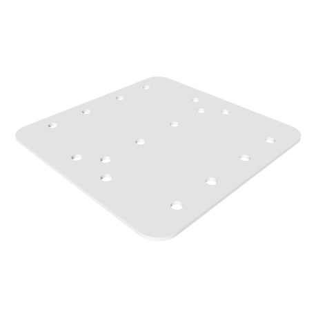 ПЛАСТИНА СОЕДИНИТЕЛЬНАЯ КМП-ПЛ-1 БЕЛАЯ ДЛЯ МОДУЛЬНОЙ СИСТЕМЫ КМП 1