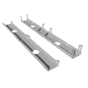 ПЛАСТИНА СОЕДИНИТЕЛЬНАЯ КМП-ПЛ-1 СЕРАЯ ДЛЯ МОДУЛЬНОЙ СИСТЕМЫ КМП 2