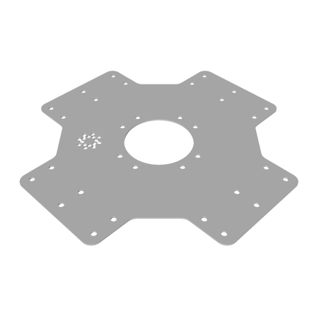 ПЛАСТИНА СОЕДИНИТЕЛЬНАЯ КМП-ПЛ-2 СЕРАЯ ДЛЯ МОДУЛЬНОЙ СИСТЕМЫ КМП 1