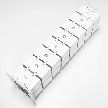 КАНАЛ ДЛЯ ПРОВОДОВ ВЕРТИКАЛЬНЫЙ НАПОЛЬНЫЙ МЕТАЛЛИЧЕСКИЙ СЕРИЯ М БЕЛЫЙ 1