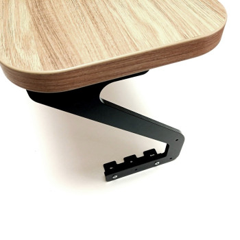 КРОНШТЕЙН МИНИ K-1 ДЛЯ НАСТОЛЬНОЙ ПОЛКИ ЧЁРНЫЙ 5