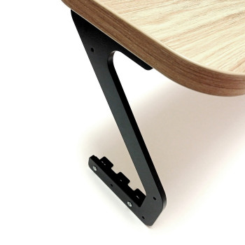 КРОНШТЕЙН МИНИ K-1 ДЛЯ НАСТОЛЬНОЙ ПОЛКИ ЧЁРНЫЙ 6