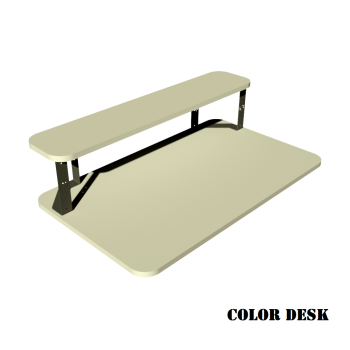 КРОНШТЕЙН ДЛЯ НАСТОЛЬНОЙ ПОЛКИ МИР ЛОФТ ЧЁРНЫЙ 5