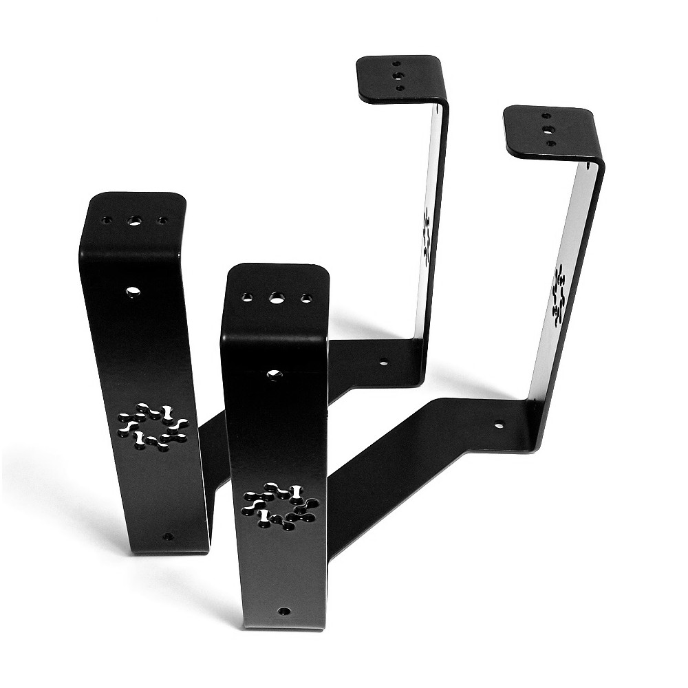 КРОНШТЕЙН ДЛЯ НАСТОЛЬНОЙ ПОЛКИ МИР ЛОФТ ЧЁРНЫЙ 1