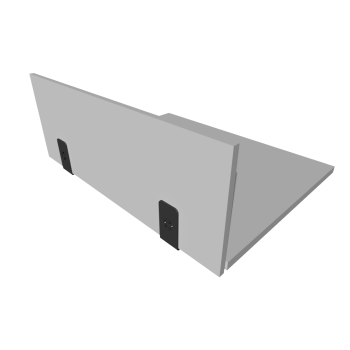 КРОНШТЕЙН ДЛЯ ЭКРАНОВ ПИСЬМЕННЫХ СТОЛОВ МАК-Л ЧЁРНЫЙ 5