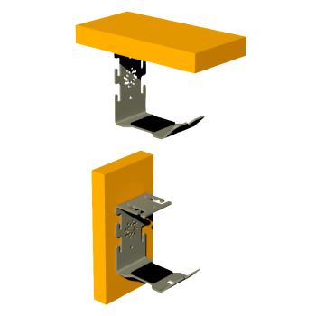 ДЕРЖАТЕЛЬ ДЛЯ НАУШНИКОВ HPС-3 ВЕГО ЧЁРНЫЙ ДЛЯ ВЕРТИКАЛЬНЫХ И ГОРИЗОНТАЛЬНЫХ ПОВЕРХНОСТЕЙ 4
