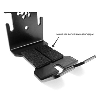 ДЕРЖАТЕЛЬ ДЛЯ НАУШНИКОВ HPС-3 ВЕГО ЧЁРНЫЙ ДЛЯ ВЕРТИКАЛЬНЫХ И ГОРИЗОНТАЛЬНЫХ ПОВЕРХНОСТЕЙ 3