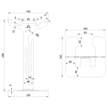 ДЕРЖАТЕЛЬ ДЛЯ НАУШНИКОВ HPС-2 ЛОСЬ ЧЁРНЫЙ НАСТОЛЬНЫЙ 7