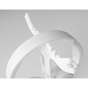 ДЕРЖАТЕЛЬ ДЛЯ НАУШНИКОВ HPС-2 ЛОСЬ БЕЛЫЙ 4