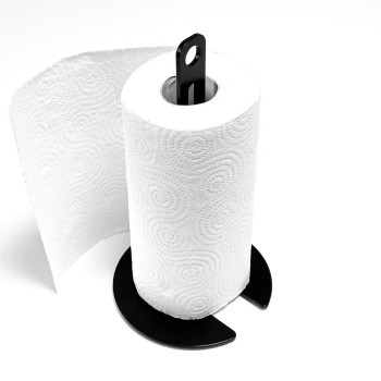 КРОНШТЕЙН-ПОДСТАВКА ДЕРЖАТЕЛЬ ДЛЯ БУМАЖНЫХ ПОЛОТЕНЕЦ ЛОФТ ЧЁРНЫЙ 2