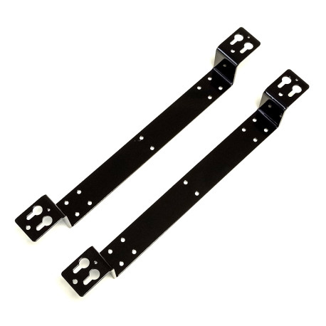 КРОНШТЕЙНЫ ДЛЯ ПОДВЕСНОЙ ТУМБЫ Т-400 ЧЁРНЫЕ 1