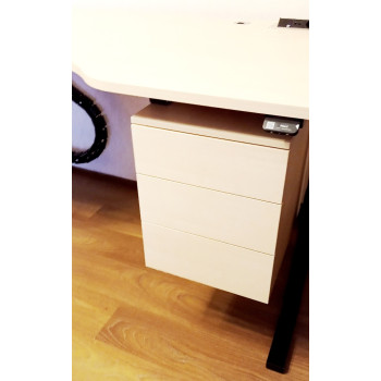 КРОНШТЕЙНЫ ДЛЯ ПОДВЕСНОЙ ТУМБЫ Т-400 ЧЁРНЫЕ 6