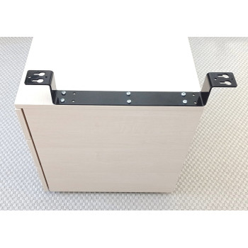 КРОНШТЕЙНЫ ДЛЯ ПОДВЕСНОЙ ТУМБЫ Т-400 ЧЁРНЫЕ 5