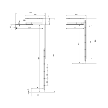 ДЕРЖАТЕЛЬ СИСТЕМНОГО БЛОКА КАМЕНЬ-81 ЧЁРНЫЙ 8