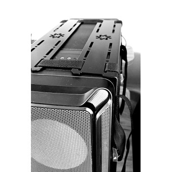 ДЕРЖАТЕЛЬ БР-1Ч ДЛЯ СИСТЕМНОГО БЛОКА / БЛОКА ПИТАНИЯ (ИБП) ПОДВЕСНОЙ НА РЕМНЯХ ЧЁРНЫЙ 5