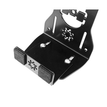 ДЕРЖАТЕЛЬ КРОНШТЕЙН ДЛЯ СКЕЙТБОРДА ЛОНГБОРДА СБ-1 РЕГУЛИРУЕМЫЙ НАСТЕННЫЙ ЧЁРНЫЙ МАТОВЫЙ 6