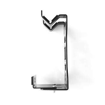 ДЕРЖАТЕЛЬ КРОНШТЕЙН ДЛЯ СКЕЙТБОРДА ЛОНГБОРДА СБ-1 РЕГУЛИРУЕМЫЙ НАСТЕННЫЙ ЧЁРНЫЙ МАТОВЫЙ 3