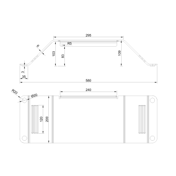 ПОДСТАВКА ДЛЯ МОНИТОРА К-4 НАСТОЛЬНАЯ ЧЁРНАЯ 7