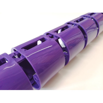 КАНАЛ ДЛЯ ПРОВОДОВ ПИСЬМЕННОГО СТОЛА ГИБКИЙ ВЕРТИКАЛЬНЫЙ А-740 (МОД.2) ВЕЛЬВЕТ БЕЗ МЕТАЛ. ОСНОВАНИЯ 3