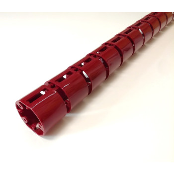 КАНАЛ ДЛЯ ПРОВОДОВ ПИСЬМЕННОГО СТОЛА ГИБКИЙ ВЕРТИКАЛЬНЫЙ А-740 (МОД.2) ВИШНЁВЫЙ БЕЗ МЕТАЛ. ОСНОВАНИЯ 2