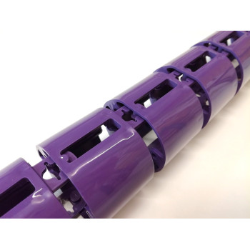 КАНАЛ ДЛЯ ПРОВОДОВ ПИСЬМЕННОГО СТОЛА ГИБКИЙ ВЕРТИКАЛЬНЫЙ А-740 (МОД.2) АМЕТИСТ БЕЗ МЕТАЛ. ОСНОВАНИЯ 3