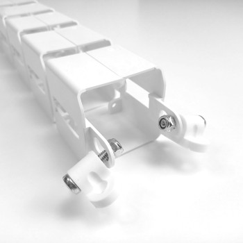 УДАВ 1570 БЕЛЫЙ ГИБКИЙ КАБЕЛЬ-КАНАЛ ОТ ПОТОЛКА К ПОЛУ ИЛИ СТОЛУ 2