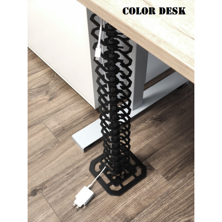 КАНАЛ ДЛЯ ПРОВОДОВ ЛЭП-2-840 ЧЁРНЫЙ КВАДРАТНОЕ СЕЧЕНИЕ 1