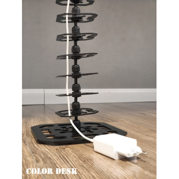 КАНАЛ ДЛЯ ПРОВОДОВ ЛЭП-2-840 ЧЁРНЫЙ КВАДРАТНОЕ СЕЧЕНИЕ 5