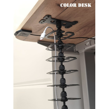 КАНАЛ ДЛЯ ПРОВОДОВ ЛЭП-2-840 ЧЁРНЫЙ КВАДРАТНОЕ СЕЧЕНИЕ 2