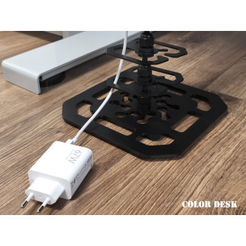 КАНАЛ ДЛЯ ПРОВОДОВ ЛЭП-2-840 ЧЁРНЫЙ КВАДРАТНОЕ СЕЧЕНИЕ 7