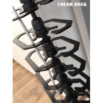 КАНАЛ ДЛЯ ПРОВОДОВ ЛЭП-2-840 ЧЁРНЫЙ КВАДРАТНОЕ СЕЧЕНИЕ 9