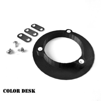 ДЕКОРАТИВНЫЙ ПОТОЛОЧНЫЙ ЭЛЕМЕНТ СЕРИИ ПИТОН ДЛЯ ПОТОЛКА ТИПА АРМСТРОНГ ЧЁРНЫЙ 7