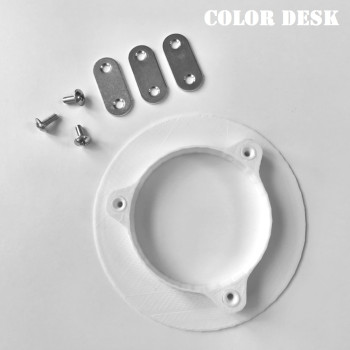 ДЕКОРАТИВНЫЙ ПОТОЛОЧНЫЙ ЭЛЕМЕНТ СЕРИИ ПИТОН ДЛЯ ПОТОЛКА ТИПА АРМСТРОНГ БЕЛЫЙ 7